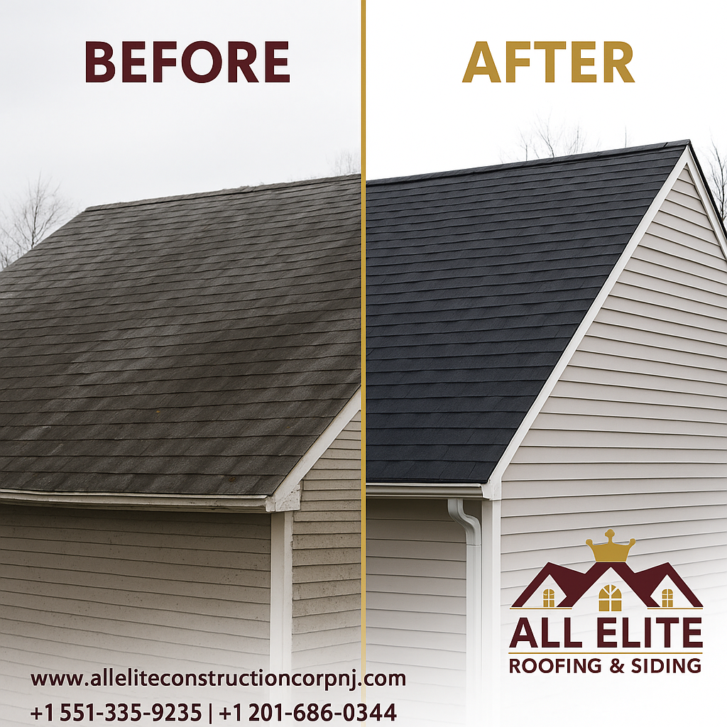 Before & After Roof Transformation